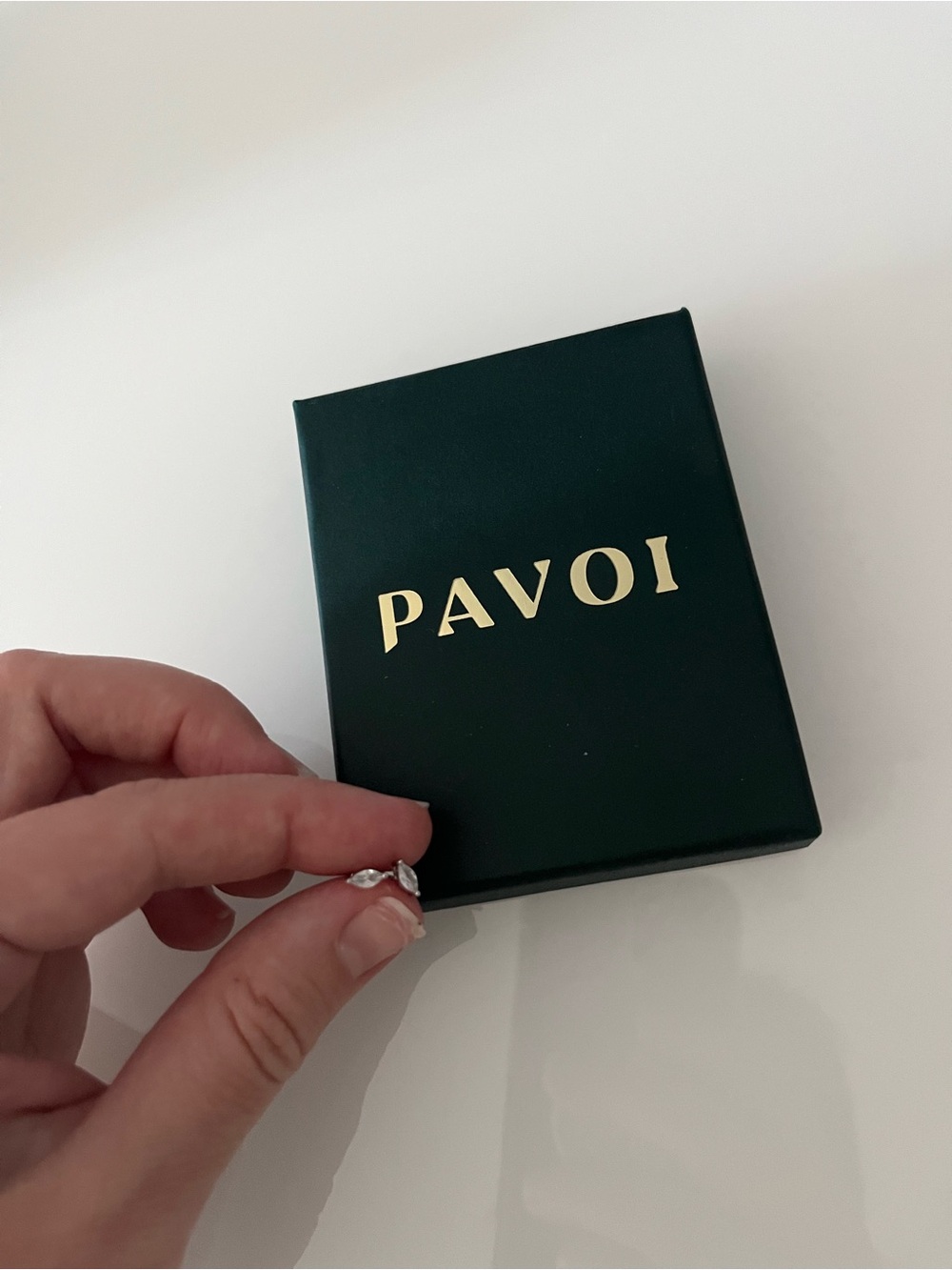 PAVOI Silver Leaf Stud Earrings — Shiny Silver Accent